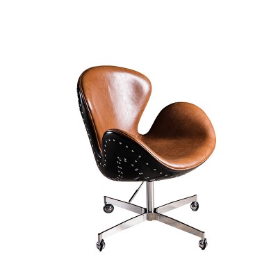 Foshan Furniture Dining Leather Butterfly Chair For Sale