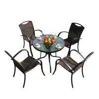 Furniture patio outdoor chairs and table (NT8002-1)